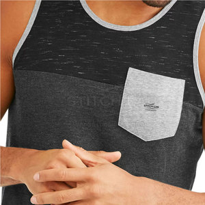 Camiseta sin mangas para hombre, nueva llegada, material suave al tacto, camiseta sin mangas elegante para hombre, camiseta sin mangas de verano para hombre para uso en exteriores - Product Image 6