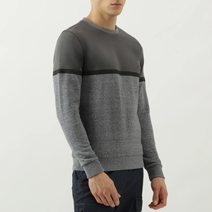 Nouveauté 2026 – Sweat-shirts d'hiver 100 % coton molletonné à col ras du cou et manches longues pour hommes, sans capuche – Vente en gros directe usine - Product Image 4