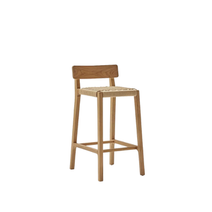Bar <b>Stools</b> Solid Teak Wood for Kitchen Custom Wholesale - Product Image 2