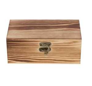 Teal Blue Bone Inlay Floral Jewelry Box Handcrafted Rectangular Wooden Keepsake <b>Chest</b> Luxury Mother of Pearl Style <b>Storage</b> Bin - Product Image 4