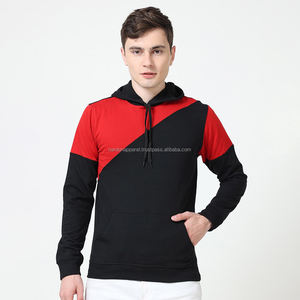 Nardon Apparel 2025 Venta caliente Logotipo personalizado Color bloqueado Sudadera con capucha con estilo para hombres - Product Image 3