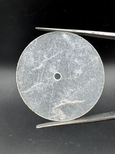 หน้าปัดนาฬิกาควอตซ์สีขาวธรรมชาติ ขนาด 37 มม. หนา 1 มม. ขัดเงา - Product Image 4