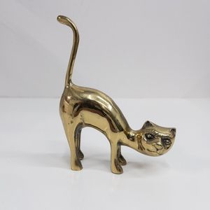 Decorative Metal Cat <b>Table</b> Centerpiece For Stylish Coffee <b>Table</b> Decoration In Luxury Home Interior Spaces - Product Image 1