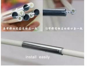 เสาเต็นท์ไฟเบอร์กลาสแบบยืดหยุ่น  แท่งกลวง FRP - Product Image 3