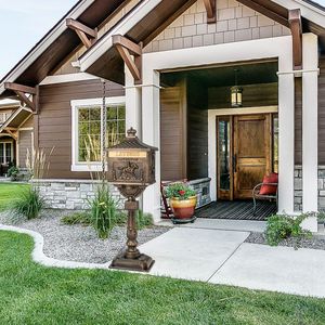 Cassetta Postale di Sicurezza Retrò in Alluminio Pressofuso con Sportello a Serranda, Cassetta delle Lettere Vintage - Product Image 5