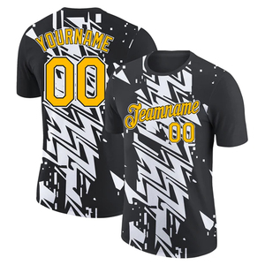 เสื้อฟุตบอลระบายอากาศได้ดี ผลิตจากโพลีเอสเตอร์ 100% พิมพ์ลาย 3 มิติ รับสั่งทำโลโก้ ชื่อทีม และมีไซส์ให้เลือก - Product Image 3