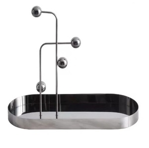 Kitchenware Usage Coffee Server Dishes Customized Finished Coffee Tray Restaurant Serving Fruit Dishes Fruit or <b>Chocolate</b> Tray - Product Image 3