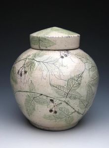 Modern Metal Cremation Urn Round Contemporary Design Copper Black Sympathy <b>Gift</b> <b>Memorial</b> Container Jar Pot - Product Image 5