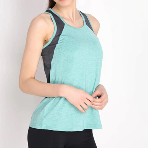 100% New Polyester Women Tank <b>Top</b> Fitness Clothing Breathable <b>Racer</b> Back Gym Tank <b>Top</b> Running Sport Tank <b>Top</b> for Girls - Product Image 3