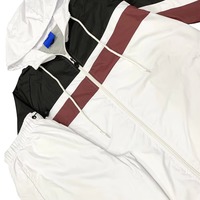 Nouvelle Arrivée Survêtement Unisexe Hiver à Capuche Imprimé Coupe-Vent Décontracté Séchage Rapide Respirant Léger