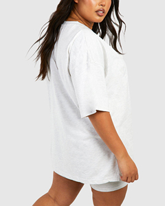 Export Quality Women <b>White</b> Two <b>Piece</b> <b>Set</b> Sleeveless Crew Neck Regular Fit Cotton Solid Above Knee Casual Spring Summer - Product Image 6