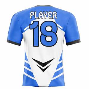 เสื้อฟุตบอลทีมคุณภาพพรีเมียม แบบสั่งทำพิเศษด้วยเทคนิค Sublimation เนื้อผ้าระบายอากาศได้ดี ชุดกีฬาสำหรับนักกีฬา ผลิตจำนวนมาก - Product Image 3