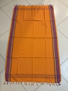 Serviette de plage Kikoy turque écologique en coton tissé rayé, séchage rapide, de luxe, jetable, toutes saisons - Product Image 3