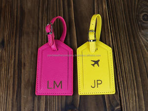 Étiquettes à bagages en cuir personnalisé voyageurs de voyage sac cadeau étiquettes de sac en cuir 100% meilleure qualité LTT-0010 - Product Image 6