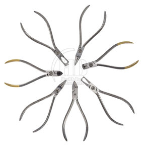 Factory Manufacturing Professional Manual Stainless Steel High Quality CE Certified Precision Engineering Orthodontic <b>Plier</b> <b>Set</b> - Product Image 2