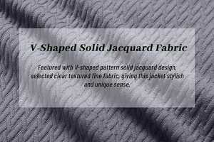 เสื้อแจ็คเก็ตบอมเบอร์ผู้ชายทรงหลวม น้ำหนักเบา สไตล์ลำลอง ทันสมัย พร้อมโลโก้ด้านหน้าและเส้นใยไม้ไผ่ - Product Image 5