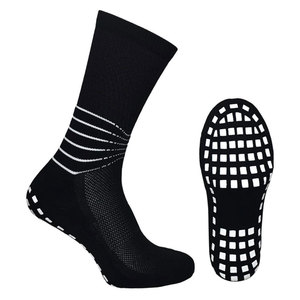 Black Regular Athletic <b>Socks</b> Sweat-Absorbent Seamless Fusing Non-Slip Sole Winter Women's Spandex/Nylon Breathable Yoga <b>Socks</b> - Product Image 5