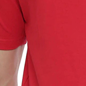 T-shirt Homme Ample à Manches Courtes en Coton Tricoté 100% Uni Teint, Respirant, Anti-Plis, Séchage Rapide, Idéal pour Tenues Formelles - Product Image 6