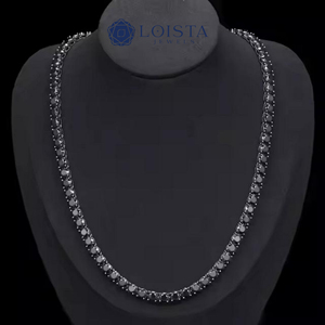 IGI Certified Lab Grown Diamond Hip Hop Cuban Link <b>Chain</b> Necklace In Gold <b>Iced</b> <b>Out</b> <b>Chain</b> for Men - Product Image 1