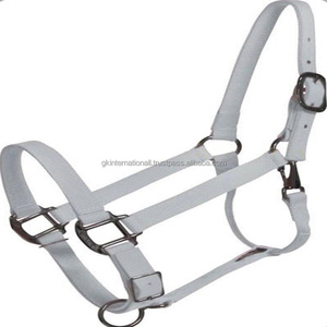Équipement de licou pour cheval en nylon personnalisé OEM Bride Produits équins Halter pour cheval Turnout Accessoires pour chevaux Halter pour bride en nylon - Product Image 1