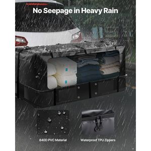 Borsa Portaoggetti Impermeabile per Camion in PVC 840D, 57.48 X 19.49 X 23.82 (16 Piedi Cubi), Include Staffa di Fissaggio - Product Image 3