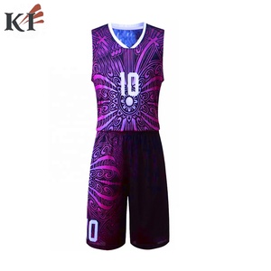 Ensemble de maillot de basket-ball personnalisé sublimé, numéro 10, imprimé tribal, débardeur en mesh, short, unisexe, adulte, été, respirant, col en V, élastique - Product Image 5