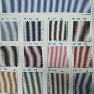 Tissu uniforme rayé de haute qualité |   Matériel de chemiserie scolaire directement de l'usine pour garçons |   Matériaux pour uniformes économiques | - Product Image 1