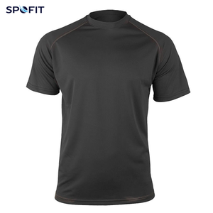 2026 New Olive <b>Green</b> Raglan Sleeve Quick Dry Sport <b>T</b>-<b>Shirt</b> Regular Fit Solid Color O-Neck Knitted Polyester <b>Shirt</b> - Product Image 5