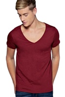 T-shirt sous-vêtement homme à manches courtes en coton doux et respirant, coupe classique, imprimé, écoresponsable