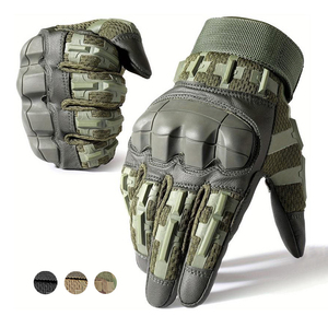 Guantes de Carreras de Dedo Completo, Material PU, Antideslizantes, Correa de Muñeca Ajustable, Unisex, Actividades al Aire Libre - Product Image 6
