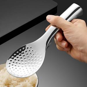 Serveur à riz en métal, outil élégant pour servir les aliments, développé pour la commodité et l'esthétique de la présentation à la table domestique - Product Image 5