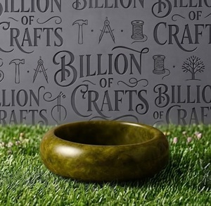 Brazalete Abierto de Resina, Hecho a Mano, con Patrón de Mármol, Joyería Decorativa Moderna para Fiestas - Product Image 4