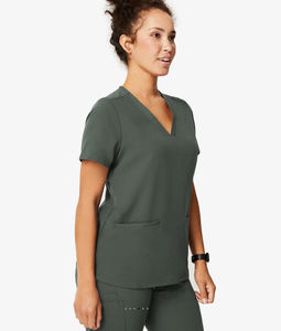 Customizable Medical Scrubs <b>Set</b> Breathable Comfortable Healthcare Uniform for Nurses <b>Doctors</b> Hospital Staff - Product Image 3