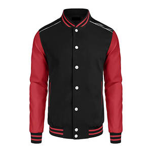 Servicio OEM, Parches de Chenilla de Alta Calidad, Chaqueta Universitaria de Béisbol para Hombre, Chaqueta Varsity con Letras de Equipo Universitario - Product Image 1