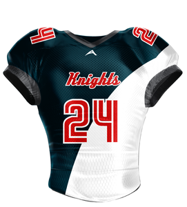 Maillot de football américain personnalisé, maillot brodé avec nom et numéro, vêtements de sport, t-shirt pour hommes, uniforme d'entraînement, maillots de football - Product Image 1