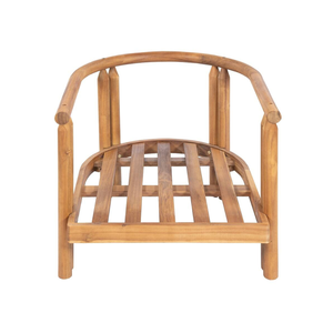Conjunto de Sofás de Madera de Teca para Exteriores, Muebles Modernos para Patio, Jardín, Villa, Hotel, Balcón - Product Image 4