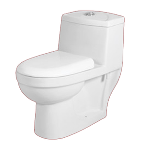 One Piece Toilet Water Closet Sanitary Ware Ceramic Modern Design Includes <b>Buffer</b> Cover Plate - Product Image 2