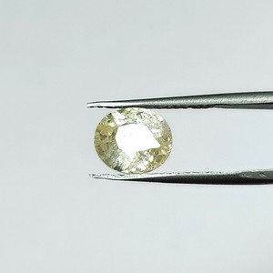 Zafiro amarillo ovalado natural de 3.70 quilates de Sri Lanka, piedras preciosas sueltas para la fabricación de joyas y anillos YSON-09 - Product Image 3