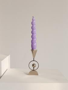 Modern Gold Metal Taper Candle Holder Nordic Geometric Sphere <b>Candlestick</b> Stand Luxury <b>Brass</b> Wedding Centerpiece Home Ornament - Product Image 5