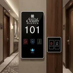 TES Brand TES-KTL07 Hotel Room Door Panel 1.8 Litter Floor-Mounted Electric Glass Black Matte Finish Beverage Service Zone - Product Image 1