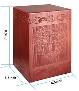Wooden Urn <b>Box</b> <b>For</b> Human <b>Ashes</b> Funeral Cremation Urns <b>For</b> Male and Female High Quality Urns - Product Image 2