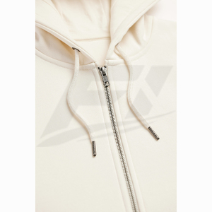 Sweat-shirts à capuche zippés personnalisés pour hommes en molleton de coton épais, coupe oversize, style streetwear décontracté, avec poche kangourou – Fournisseur en gros - Product Image 3