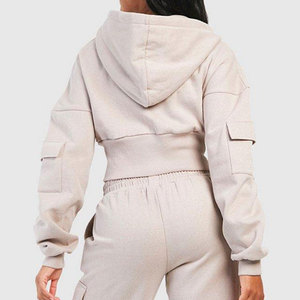 Ensemble de survêtement color block pour femme, manches longues, fermeture éclair, jogging sportif, respirant, polyester et coton, tenue décontractée printemps - Product Image 3