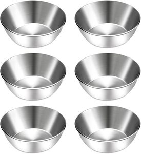 Tazón de Acero Inoxidable para Aperitivos y Sopa de 15 Oz, Tazón Aislado de Doble Pared Antideslizante para Cereales, Sopa, Aperitivos, Arroz, Postre y Cocina - Product Image 1