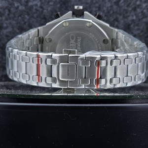 Montre-bracelet de luxe pour homme en acier inoxydable, chronographe à quartz, personnalisable avec logo, vente en gros - Product Image 4
