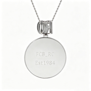 Pendentif Médaillon Panthère Boss en Moissanite de Luxe, Pierre Bleue, Style Hip Hop, Collier Rond Entièrement Sertie de Pierres, Bijou Charme - Product Image 3