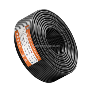 High Flexible DC <b>Cable</b> Wire Pure Copper <b>Battery</b> Black Power <b>Cable</b> for Solar Inverter System Automotive - Product Image 1