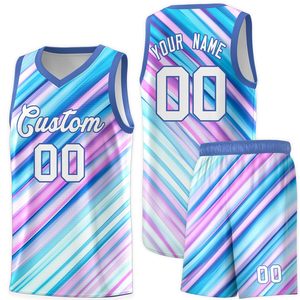 Conjunto de Uniforme de Baloncesto Reversible para Adultos, Diseño Personalizado, Transpirable, de Secado Rápido, UPF 50+, Tallas Grandes, Ropa de Baloncesto para Verano - Product Image 5
