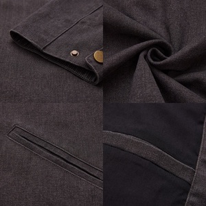 Customized OEM Cleanfit Washed Distressed DUCK Canvas Waterproof Heated Breathable Quick Dry Winter Solid Vintage Front - Product Image 6