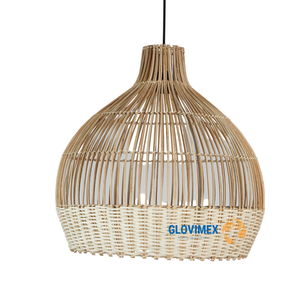 Nueva Colección de Lámparas Colgantes de Bambú y Ratán, Lámpara de Techo Tejida Natural para Decoración de Resorts - Product Image 1